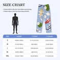 thumbnail image 4 of Lsque Colorful Koi Fish Print Men's Pajama Pants, Lounge Pant - Comfortable Home Wear,Elastic Waistband, Stylish Design-X-Large, 4 of 9
