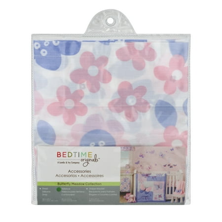 - Bedtime Originals Valance , Butterfly Meadow Collection, 1.0 CT