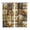 brown, variant on Curtains 84 Inches Long 2 Panels, Sunflowers Grommets Window Treatment Curtain, Farmhouse Vintage Western Texas Star Plaid Thermal Curtains Drapes for Living Room/Bathroom