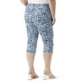 thumbnail image 3 of Gloria Vanderbilt Swan Series Women's and Women's Plus Amanda 5 Pocket Capri, 21" Inseam, Sizes 6-18, 3 of 5