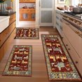 thumbnail image 2 of Kitchen Rugs Sets of 3 Non Slip Washable Kitchen Mats for Floor, Kitchen Runner Rug, Floor Mat Carpet for Entryway, Laundry, Sink, 2 of 12