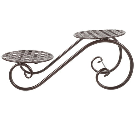 SEWCHICS Planter Stand For Indoor Iron Planter Holder For Home 1Pcs