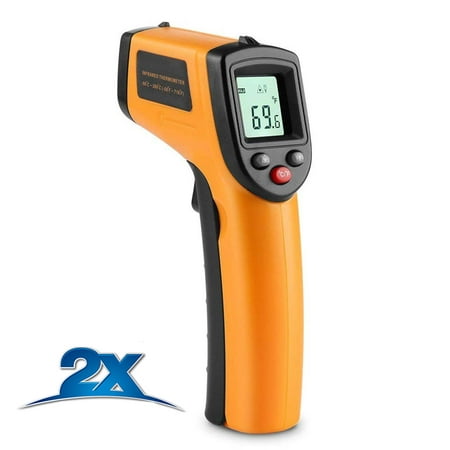 Temperature Gun - Non-Contact Infrared Thermometer Temperature Gun with Precision Laser Technology Industrial Automotive Home -58℉ - 1022℉ (-50℃ -