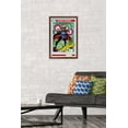 thumbnail image 2 of Marvel Trading Cards - Doctor Strange Wall Poster, 14.725" x 22.375" Framed, 2 of 6