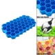 thumbnail image 3 of Bandejas para cubitos de hielo para congelador con tapa, 37 rejillas de silicona para moldes de cubitos de hielo pequeños, fácil de liberar, reutilizables en contenedores organizadores o cubos de, 3 of 5
