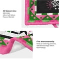 thumbnail image 5 of African American Graduation Gifts Blanket 60" X 50", Graduation Gifts for Her, Pink and Green Graduation Gifts, 2024 Graduation Gifts, Black Girl Graduation Gifts, Graduation Blanket for Black Women, 5 of 5