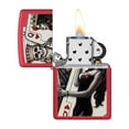 thumbnail image 2 of Zippo 48624 Skull King Queen Beauty Design Windproof Lighter, 2 of 3