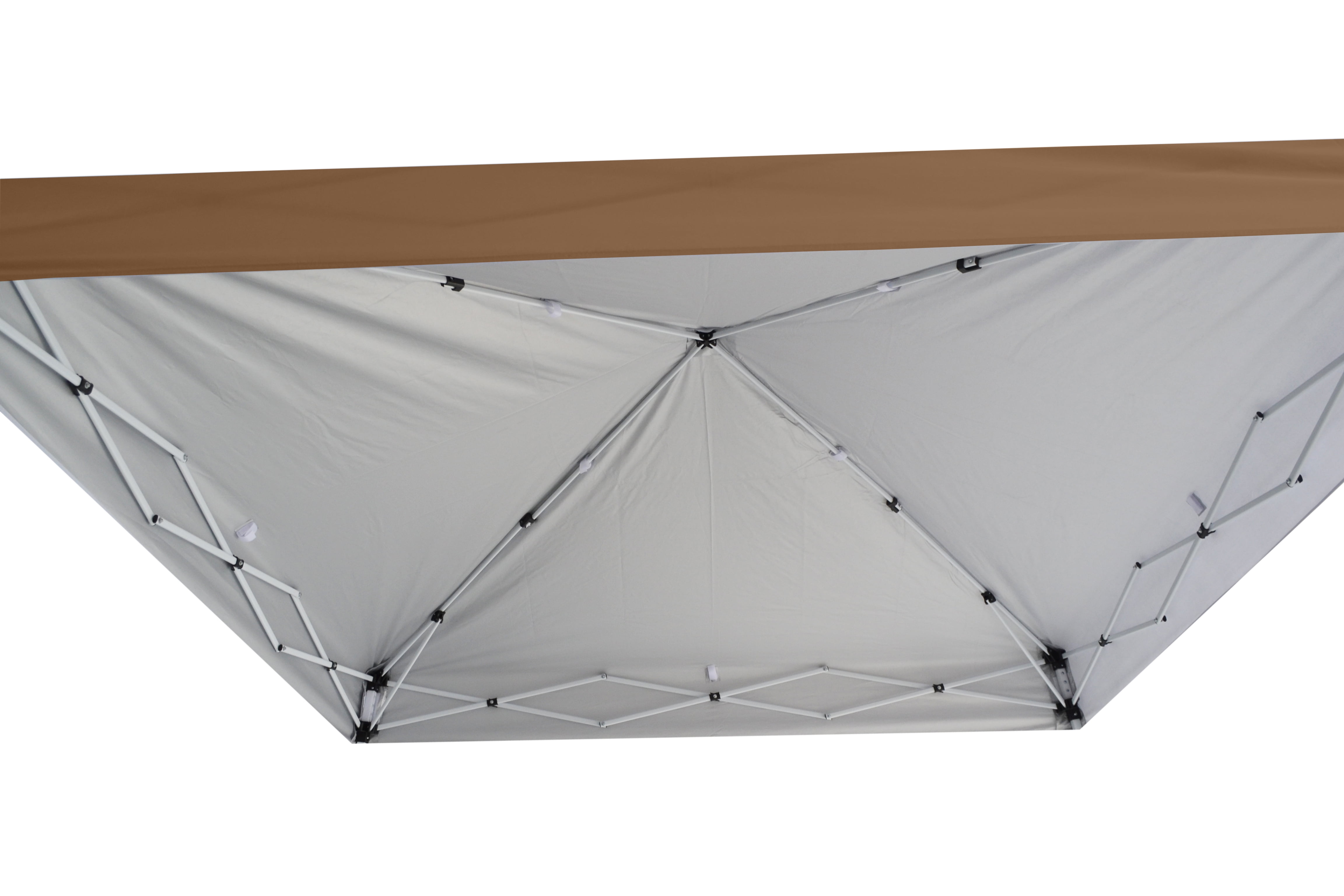 Impact Canopy Q-Shade Portable 10x10 Pop Up Tent High Performance Lightweight Outdoor Canopy Kit, Khaki
