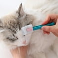 Cat Head Brush Cat Cleaner Pet Eye Comb Brush Pet Tear Stain Remover