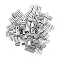 thumbnail image 2 of 120x Aluminum Crimping Loop Sleeve for 2mm Diameter Wire Rope and Cable, 2 of 3
