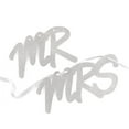 thumbnail image 2 of Hortense B. Hewitt 39400 Glitter Mr & Mrs Sign Set, Gold, 2 of 2