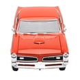 thumbnail image 1 of Auto de colección de metal fundido NewRay Pontiac GTO 1966 rojo escala 1:25, 1 of 6
