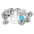 thumbnail image 3 of AMLESO 10 Set Hand Button Making Tool & Self Cover Button 20mm Bricolage Kits de Couture 2, 3 of 8