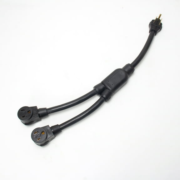 NEMA 6-50 Splitter, Welder 50amp Male Plug 6-50P - (2) 6-50R Female connectors