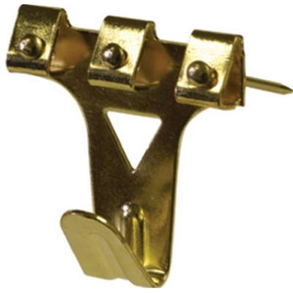 Hillman Fasteners 122196 Brass Plated Picture Pro-Hanger- 2 Pack