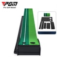 thumbnail image 2 of Golf Removable Putting Exerciser Portable Golf Practice Mat Office Home Mini Green Outdoor and Indoor Training Set TL035 Lawn, 2 of 6