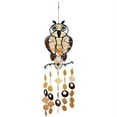 thumbnail image 2 of Woodstock Asli Arts Owl Capiz 31 in. Wind Chime, 2 of 2