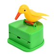 thumbnail image 1 of Caja de almacenamiento de palillos de automática reutilizable, base verde kusrkot Envase de moldadientes, 1 of 8