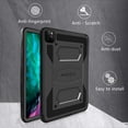 thumbnail image 7 of Mignova For iPad Pro 11 inch 3rd 2021 Case ,Lightweight Shockproof Rugged Cover with KickStand Protective Full Body Rugged Cover Kids Friendly For Apple iPad Pro 11 inch 2020 / 2021 (Black), 7 of 7
