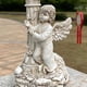 thumbnail image 2 of Escultura Ángel Querubín Estatua Jardín WDOplteas Resina Con Luces Solares, 2 of 9