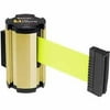 Lavi Industries 50-3010GD-FY-S6 Wall Mount 7 ft. Retractable Belt Barrier, Fluorescent Yellow