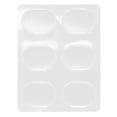 thumbnail image 1 of 6 almohadillas de gel de silicona para zapatos, almohadillas adhesivas transparentes para talón., 1 of 8