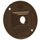 Bell Housse de Douille Ronde Imperméable 5193-7 Bronze 4 Po. – image 2 sur 3