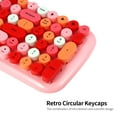 thumbnail image 4 of Mofii candy BT Wireless BT Keyboard Mixed Color 100 Key Circular Keycap Mini Portable Girls Keyboard for Phone/Tablet/Laptop Pink, 4 of 7
