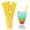 D011- Style K, variant on Green Paper Straws, Biodegradable Straws, 7.75 In, Black White Dot Pattern, Smoothie Straws, Birthday Party Celebrations, Beverage Serving, 100 Pc