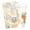 Leaves and Pumpkins, variant on RITZ Seasonal Towel Set, 100% Cotton, Machine Washable, 3-Pack, Autumn Cat