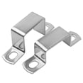 thumbnail image 3 of Thicken M-shaped U-shaped Square Rectangle Fastening Buckles Plumbing Tightening Saddle Clip Horseback Hose Clamp Ohm Tube Card Throat Hoop 10X10, 3 of 8
