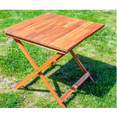 thumbnail image 3 of Table de bistrot pliante en acacia Sydne, 3 of 3