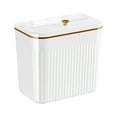 thumbnail image 1 of Dsscvnef Compost Kitchen Garbage Can 7L/12L Wall Mounted Under Small Garbage Can for Kitchen Odor Food Waste Can 1.8Gallon /3.2Gallon Food Storage Organizer round Food Storage Containers with Lids, 1 of 4