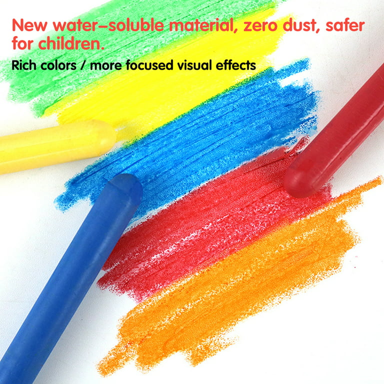 Dustless coloured chalk 10 pcs. Colorino Kids 33152PTR - Artykuły