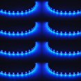 thumbnail image 2 of 8X Azul 15 LED 30CM Parrilla de Coche tirarere de lámpara Impermeable Flexible SMD 12V Ventas kusrkot Tira de luces led, 2 of 8