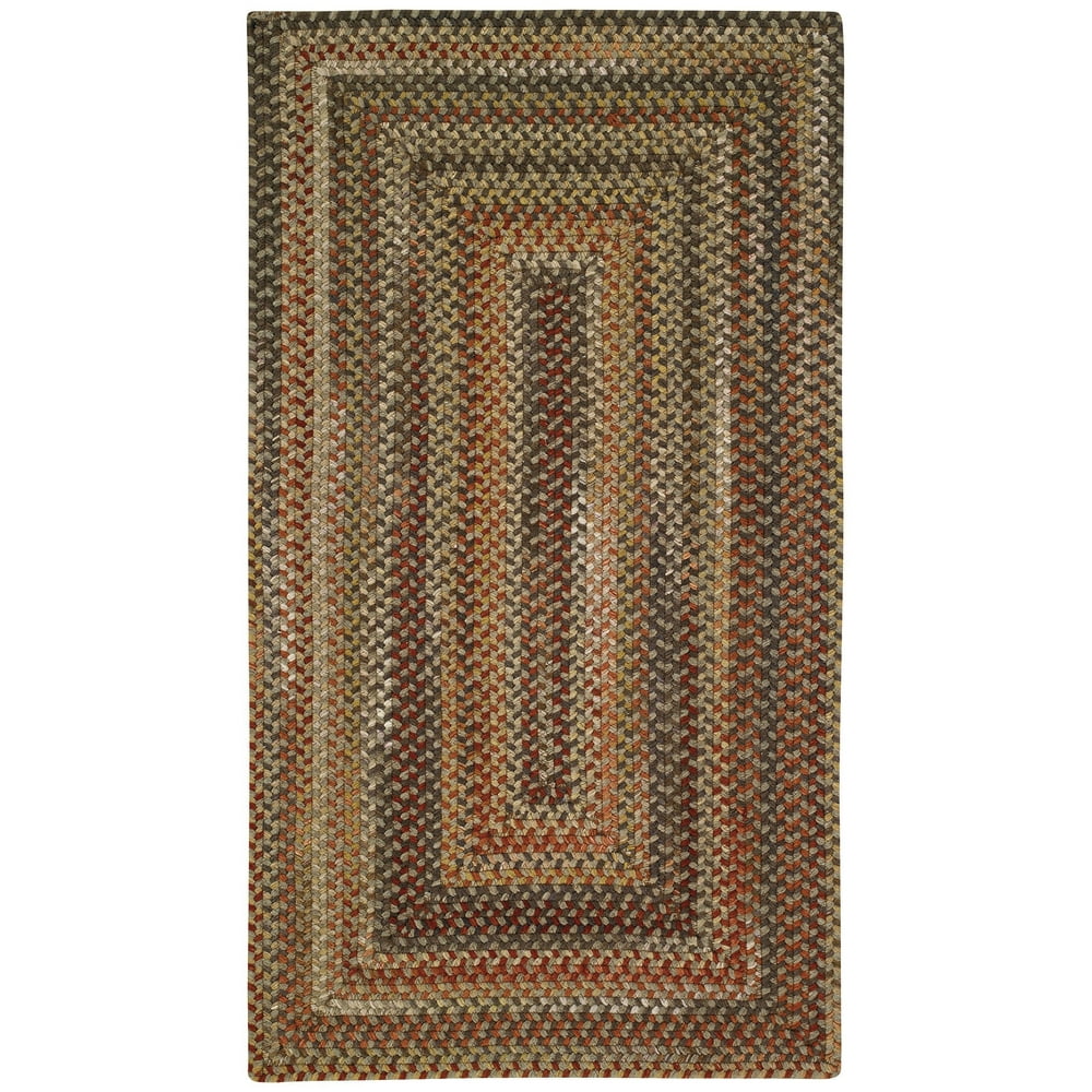 Capel Rugs Manchester Concentric Rectangle Braided Rugs