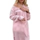 thumbnail image 4 of VISgogo - Conjunto de camisa y pantalones plisados de manga larga con botones y pantalones para mujer VISgogo  moda, 4 of 9