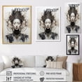 thumbnail image 4 of Designart "Eightfold Path Grey Buddhism" Buddhism Floater Framed Wall Decor, 4 of 7