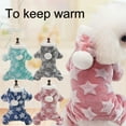 thumbnail image 2 of Trayknick Dog Coat Interesting Wear-Resistant Star Pattern Cold Weather Dog Jacket for Camping, 2 of 13