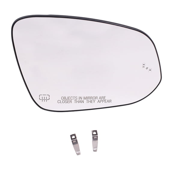 Brock Mirror Glass with Base for 2014-2019 Highlander Blind Spot Detection Right 879310E150