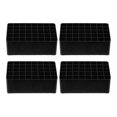 thumbnail image 1 of 4Pcs Desk Mark Pen Holders Practical Pencil Containers Plastic Pens Organizers, 1 of 3
