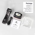 thumbnail image 4 of KLARUS HM1 Rechargeable Headlamp Flashlight LED Head Lamp 440 Lumens 5 Modes Motion Sensor Head Light, 4 of 6