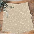 thumbnail image 4 of Beige Floral Kitchen Towels Set of 3, Water Absorbent Dish Towel, Vintage Spring Botanical Flowers Decorative Hand Towels - Quick Drying Cloth for Cooking Baking, 18x28 Inch, 4 of 8