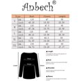 thumbnail image 3 of Anbech Women's Striped Lapel Sweatshirt Long Sleeve V Neck Tshirt Oversized Y2K Tee Tops, 3 of 5