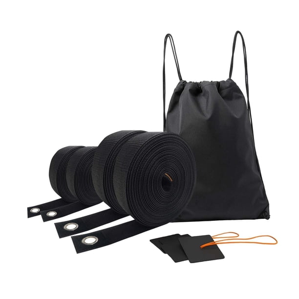 Líneas de voleibol de playa para líneas de voleibol de arena Fáciles de instalar Resistentes con negro