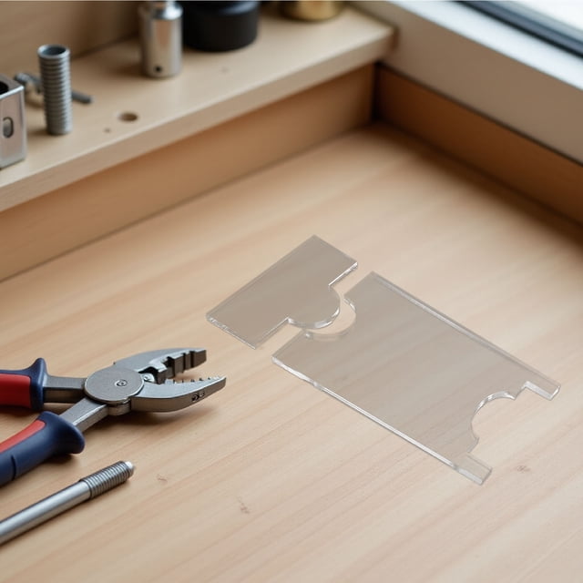 Nestingho 2Jgo Separadores De Acrílico Para Muebles Previenen Deslizamiento Y Riesgo De