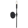 thumbnail image 1 of Cinthia 1 Light Wall Sconce - Matte Black, 1 of 2