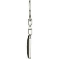 thumbnail image 2 of Stainless Steel Polished Solid Black Carbon Fiber Inlay Key Ring (64.72 X 30.15) Made In China srk160, 2 of 5