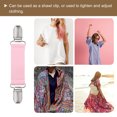 thumbnail image 5 of Uxcell Dress Clips, 4 Pack Sweater Shawl Scarf Clip(Dark Gray, Pink), 5 of 6