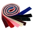 thumbnail image 1 of simhoa 8pcs Glitter Velvet Ribbon for Home Decor, Gift Wrapping, DIY Crafts, Hair Clips, 1 of 8